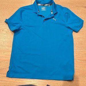 Puma collared golf shirt